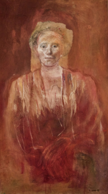 Agnès Arnould / Portrait sans titre - 120x60 cm