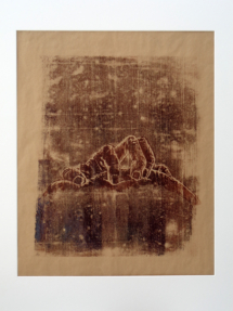 Isabelle Porcu / Emotions II - gravure sur bois