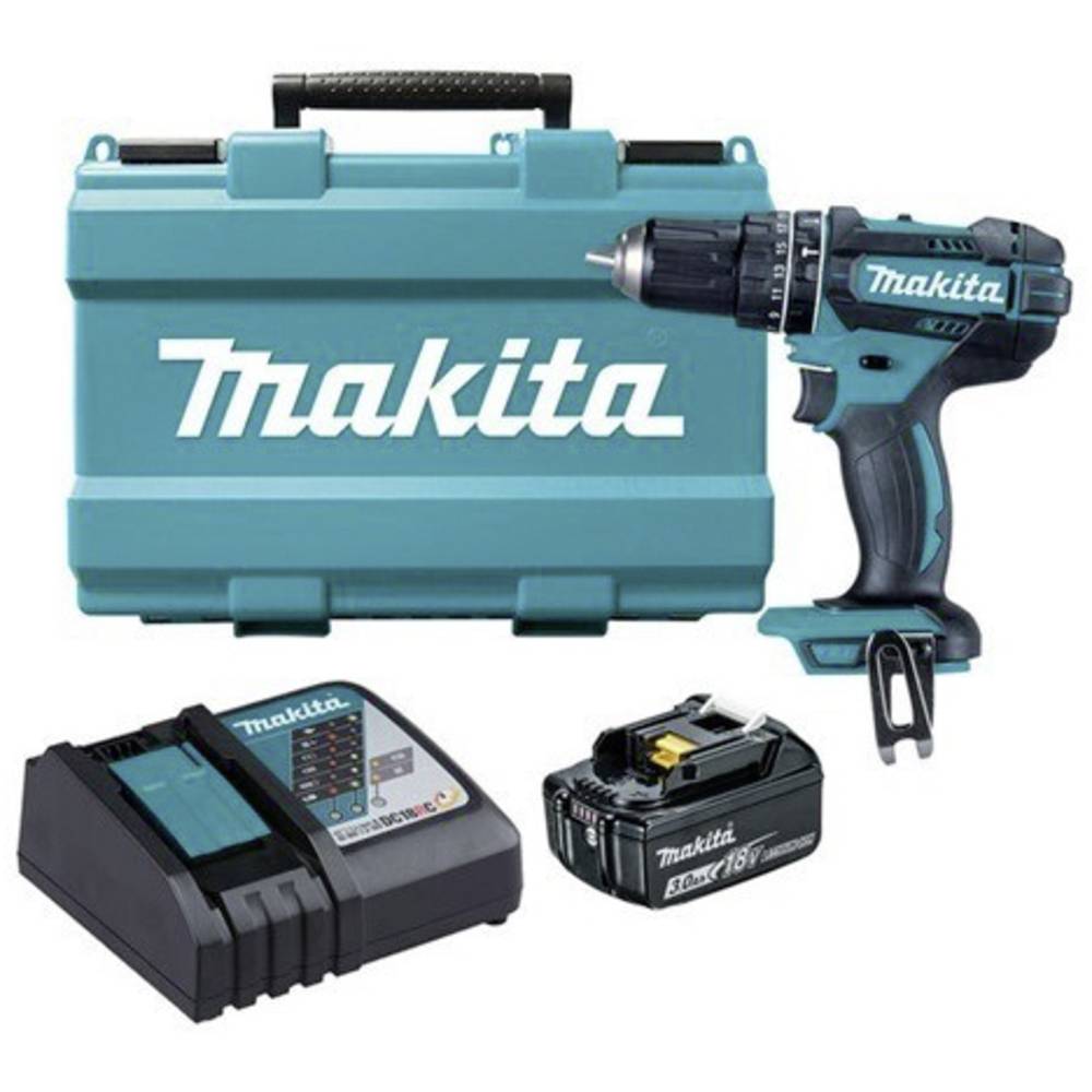 Makita Accu-klopboor/schroefmachine 2 snelheden Incl. accu