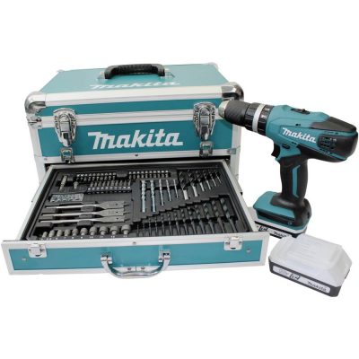 Makita HP457DWEX4 Accu-klopboor/schroefmachine 2 snelheden Incl. 2 accus