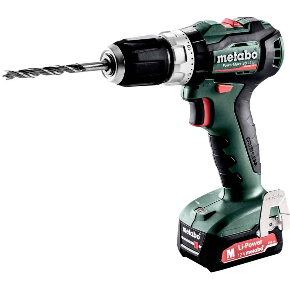 Metabo PowerMaxx SB 12 BL Accu-klopboor/schroefmachine