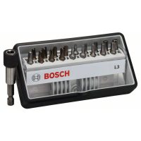 Bosch Accessories Robust Line 2607002569 Bitset 19-delig Binnen-vierkant (Robertson)