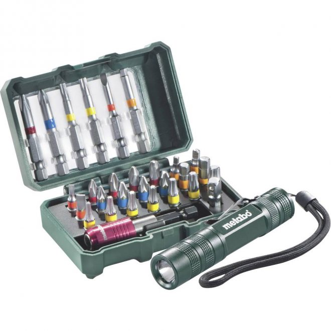 Metabo 626721000 Bitset 29-delig Kruiskop Pozidriv