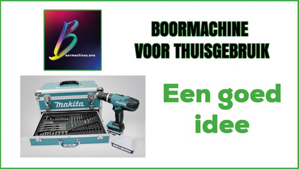 Boormachine voor thuisgebruik