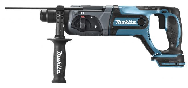 Makita DHR241ZJ 18V Combihamer Body 2,0J SDS Plus in Mbox