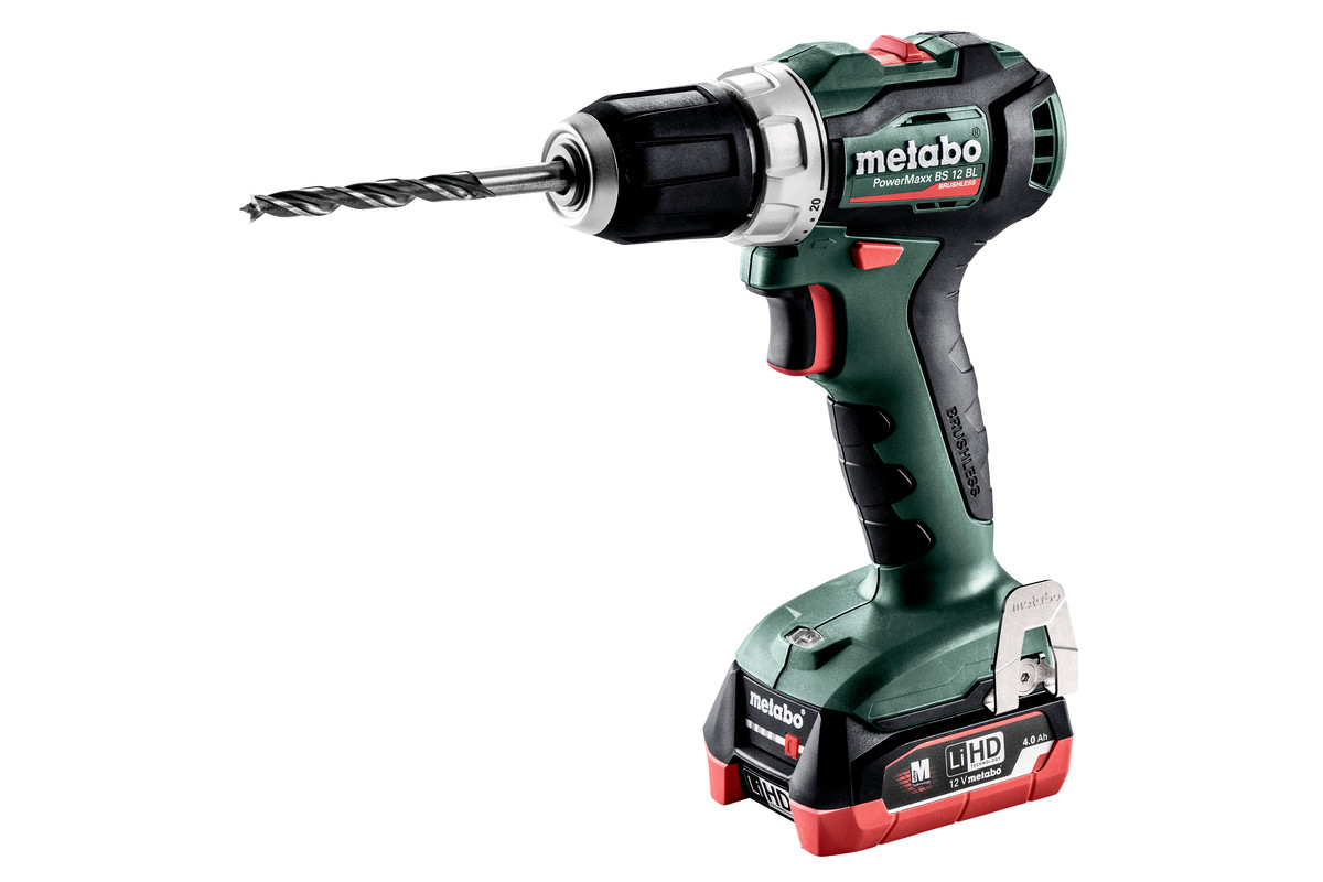 Metabo BS12 BL PowerMaxx 12V Boor Schroefmachine met Twee LiHD 4