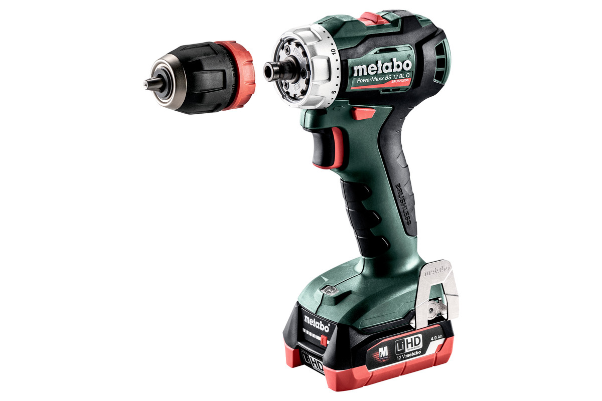 Metabo BS12BL Q PowerMaxx 12V Boor Schroefmachine met Twee LiHD 4