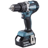 Makita DHP484T4JB Accu-klopboor/schroefmachine 2 snelheden Incl. accu, Incl. 2 accus, Incl. 3 accus, Incl. 4 accus, Incl. lader