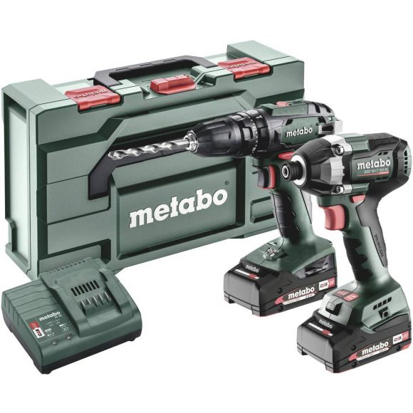 Metabo Combo-Set SB 18 + SSD 18 LT 200 BL Accu-klopboor/schroefmachine