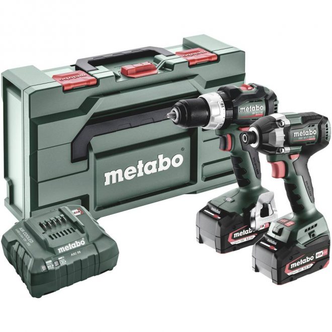 Metabo SBLTBL+SSDLT200BL Accu-klopboor/schroefmachine