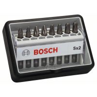 Bosch Accessories Robust Line 2607002557 Bitset 8-delig Kruiskop Pozidriv