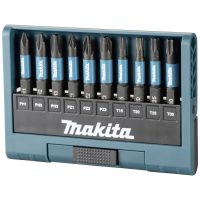 Makita Impact Black Bit-Set 10-tlg E-12011 Bitset
