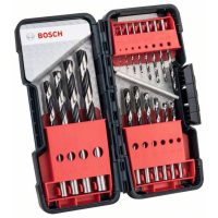 Bosch Accessories 2608577350 HSS Metaal-spiraalboorset 18-delig DIN 338 Cilinderschacht 1 set(s)