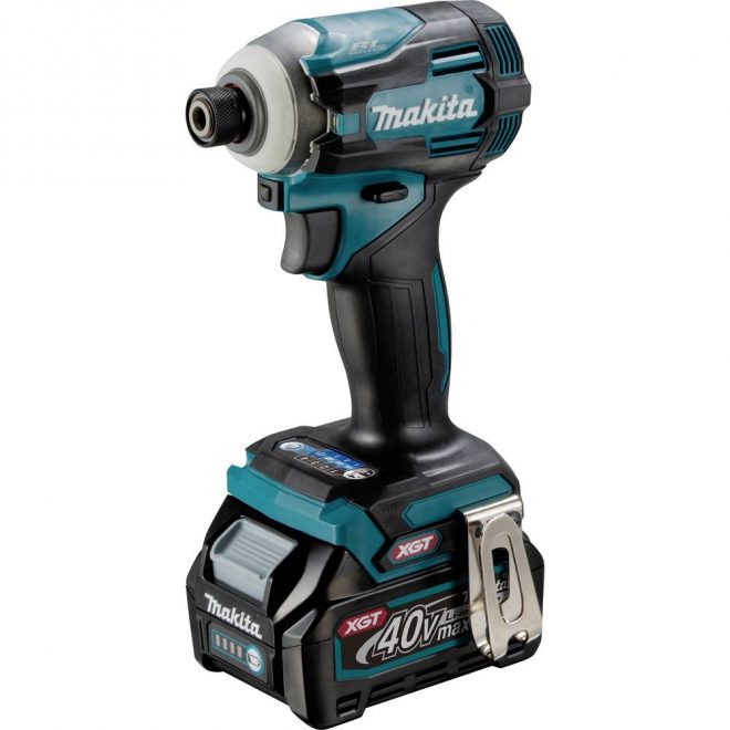 Makita TD001GD201 TD001GD201 Accu-slagmoersleutel 40 V 2.5 Ah Incl. lader