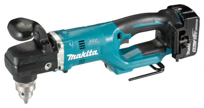 Makita DDA450RTE 18V Haakse Boormachine 2x5