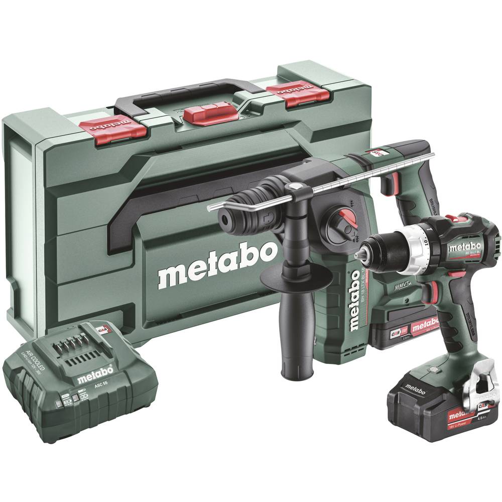 Metabo BS 18 LT BL + BH 18 LTX BL 16 685182000 Accu-boorhamer