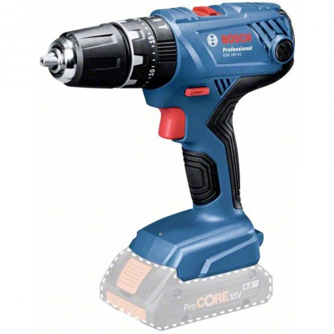 Bosch Professional GSB 18V-21 Accu-klopboormachine Zonder accu