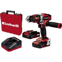 Einhell Power X-Change TE-CD 18/48 Li-i (2x2,0Ah) Accu-klopboor/schroefmachine 2 snelheden Incl. 2 accus, Incl. koffer