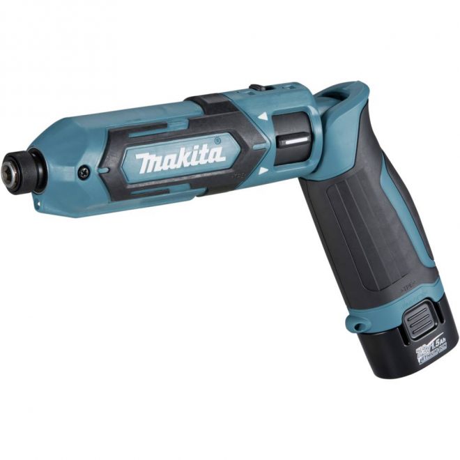 Makita TD022DSE Slagmoersleutel 7.2 V 1.5 Ah Li-ion Incl. 2 accus