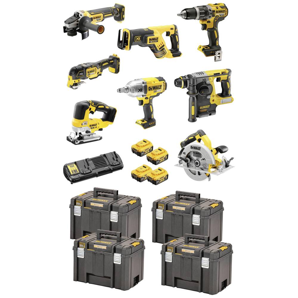 Dewalt DCK865P4T-QW Accu-klopboor/schroefmachine