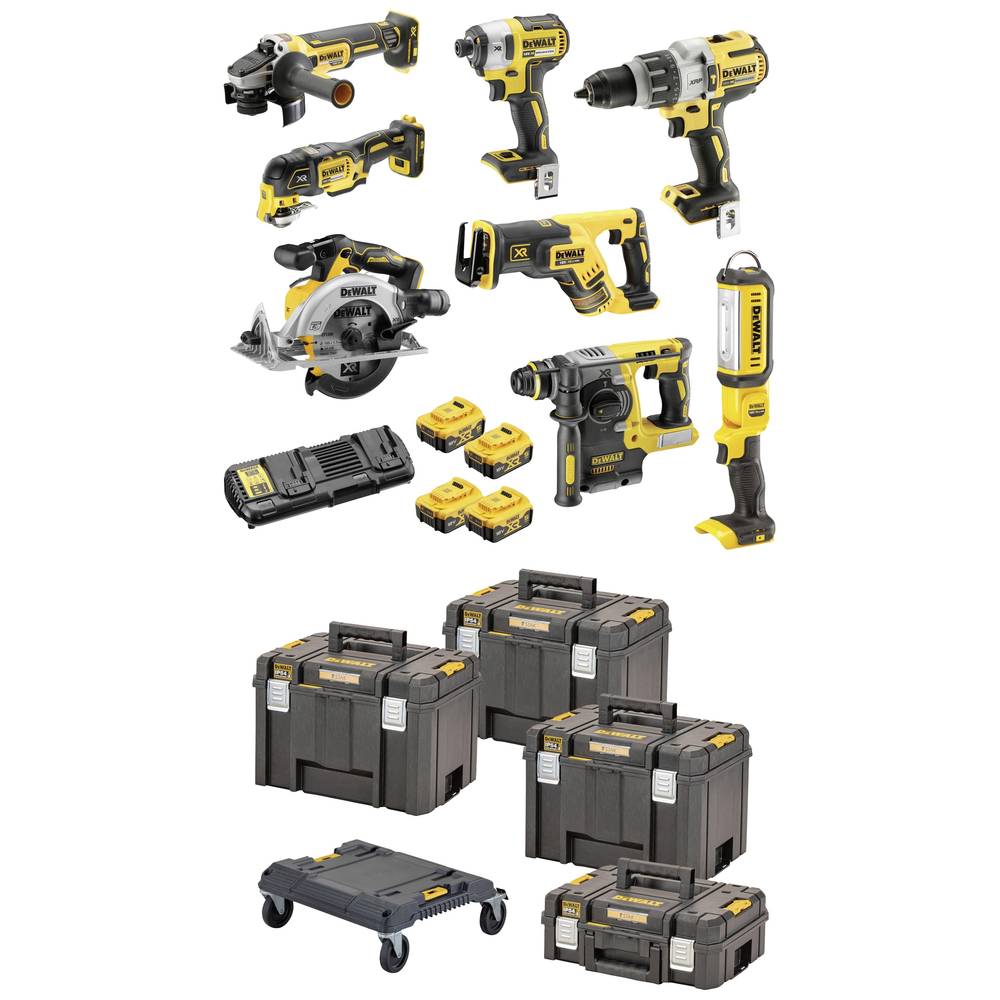 Dewalt DCK853P4T-QW Accu-klopboor/schroefmachine