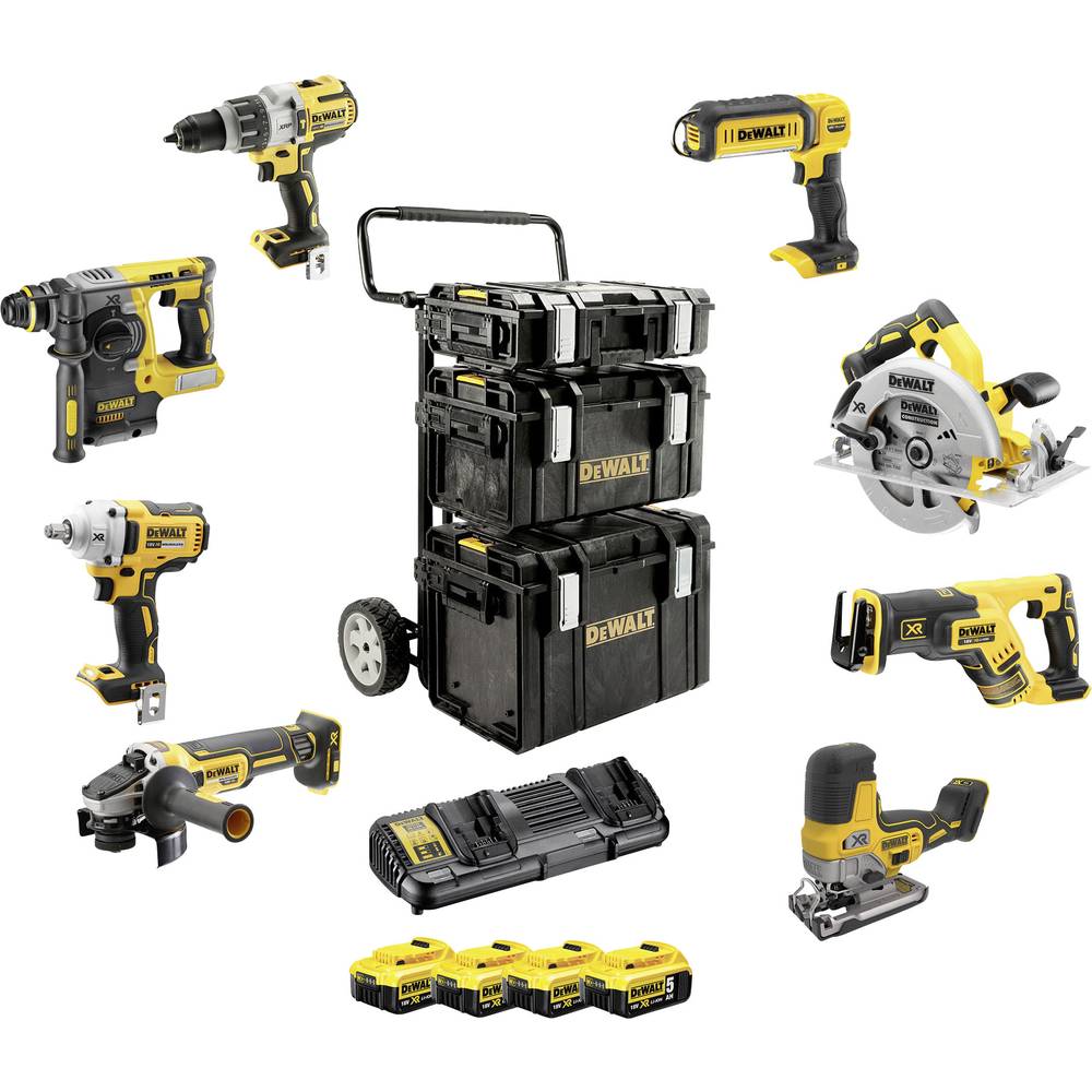 Dewalt DCK856P4 Accu-klopboor/schroefmachine