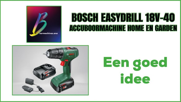 Bosch EasyDrill 18V-40 accuboormachine Home en Garden