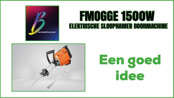 FMOGGE 1500W Elektrische Sloophamer boormachine