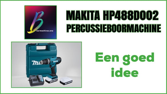 Makita HP488D002 percussieboormachine
