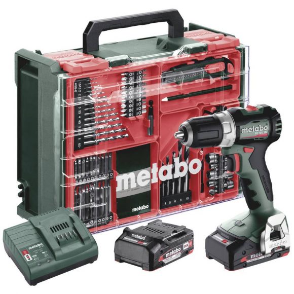 Metabo BS 18 L BL Set 613155710 Accu-schroefboormachine 18 V 2 Ah Li-ion Incl. 2 accus