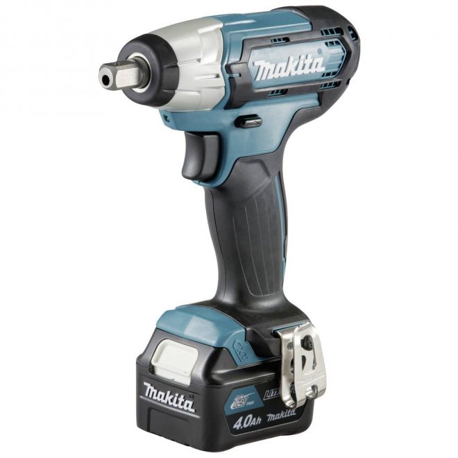 Makita TW141DSMJ Accu-slagmoersleutel 145 Nm 12 V Aantal meegeleverde accus: 2 4 Ah Incl. lader