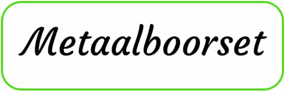 metaalboorset