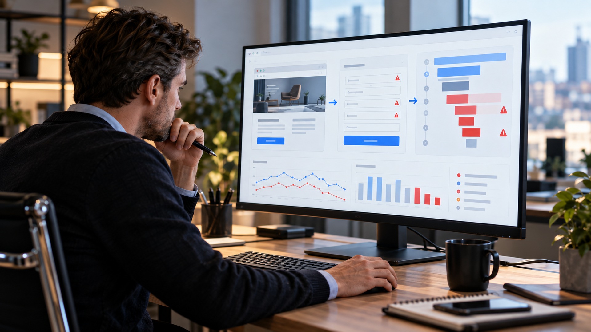 Analys av Google Ads-trafik och varför klick inte blir relevanta leads