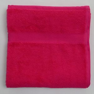 Fuchsia handdoek