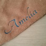 Tutdoekje gevlekte hond Amelia - detail