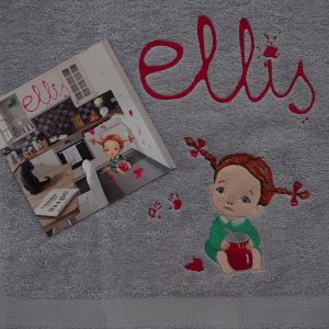 Handdoek met meisje - Ellis