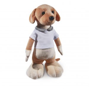 staande hond - knuffel