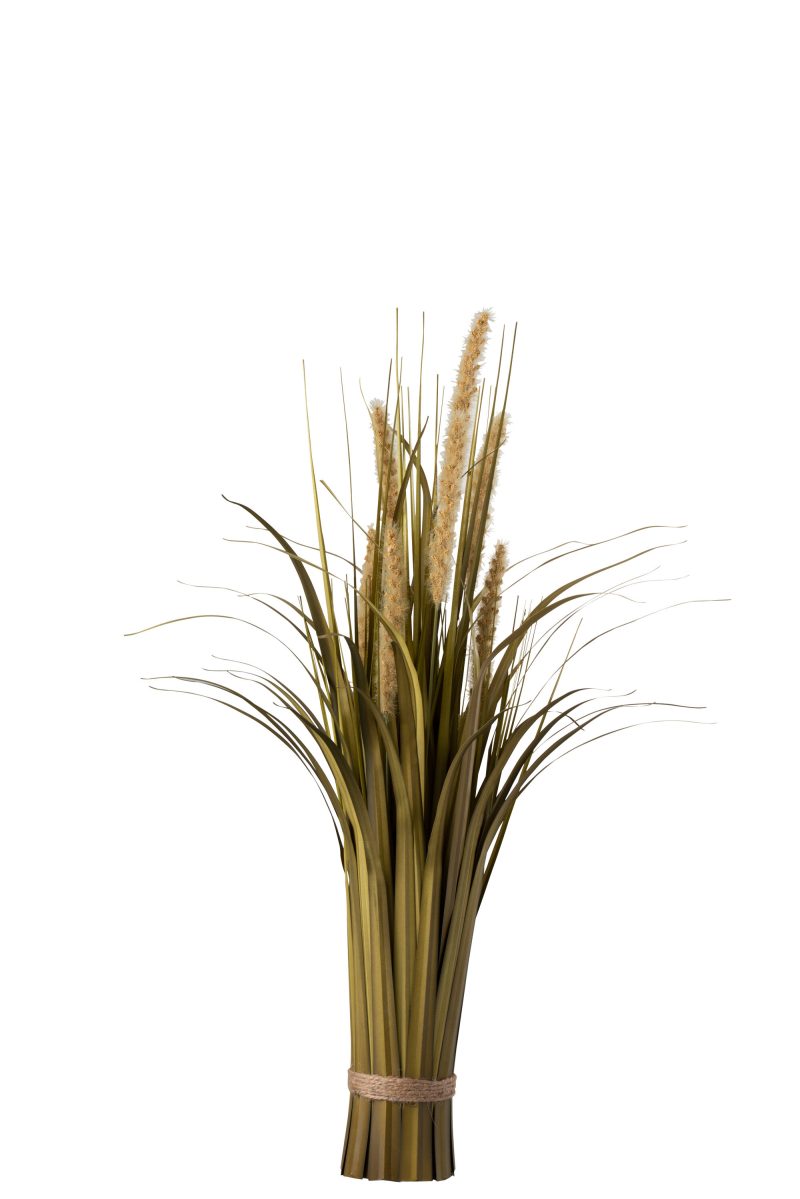 Bundle Grass+Tail Plastic Green/Beige Small - Bilde 2