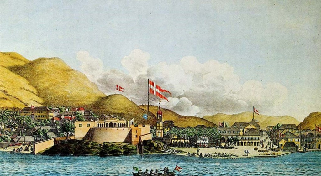 Fortet i Christiansted Sankt Croix