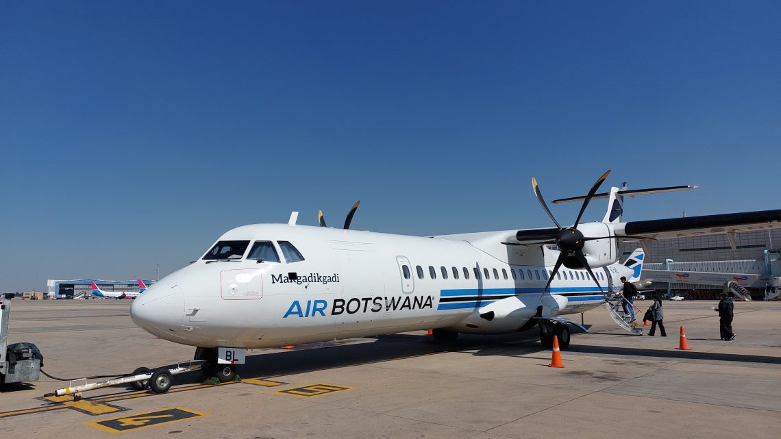 Air Botswana in Johannesburg