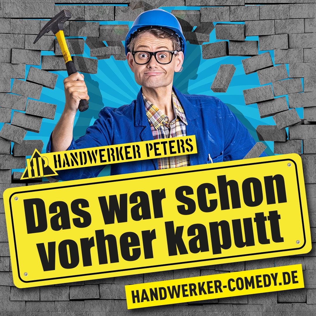 Handwerker Peters Insta-Bild DAS WAR SCHON VORHER KAPUTT