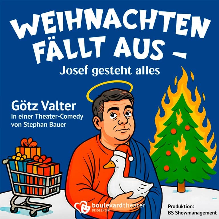 Götz Valter in: Weihnachten fällt aus - Josef gesteht alles