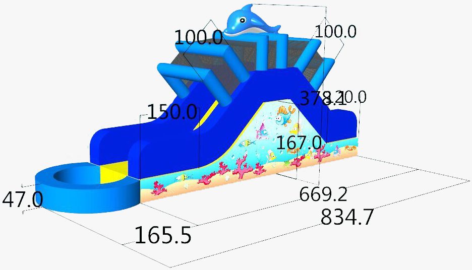 Dolphin Slide Schets Dolphin Slide Schets