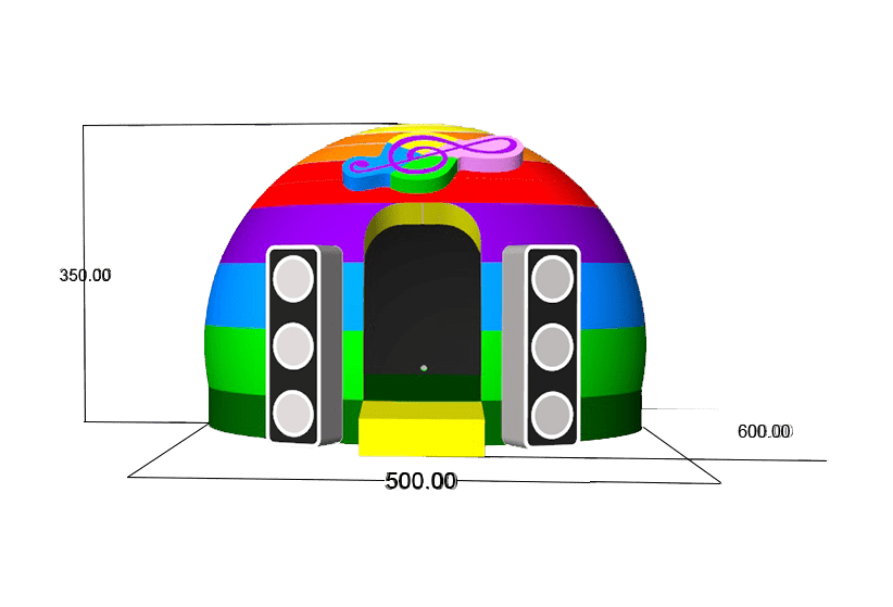 Disco Dome - schets