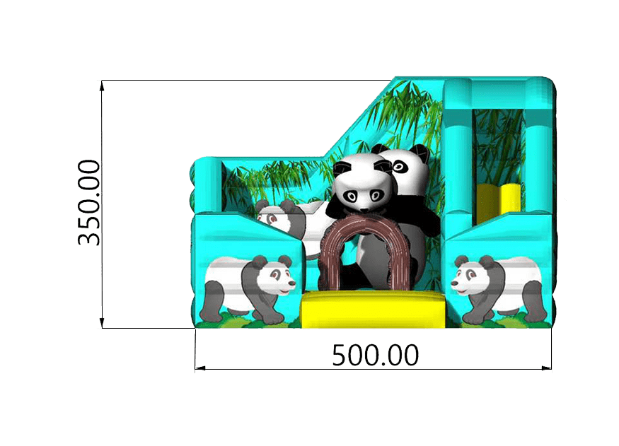 Panda Playhouse - schets Panda Playhouse - schets