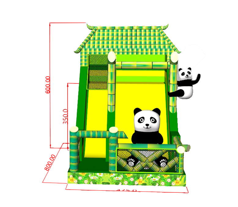 Panda Slide - Schets Panda Slide - Schets