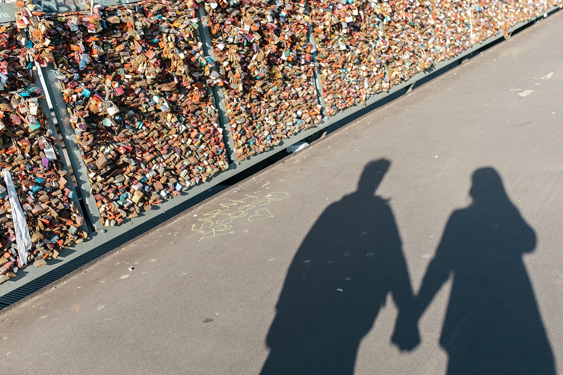 Cologne pont Hohenzollern cadenas