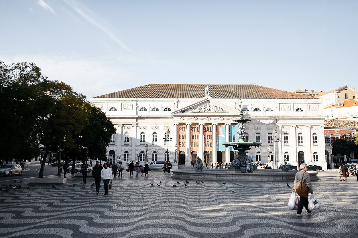 Lisbonne - Praça Do Rossio
