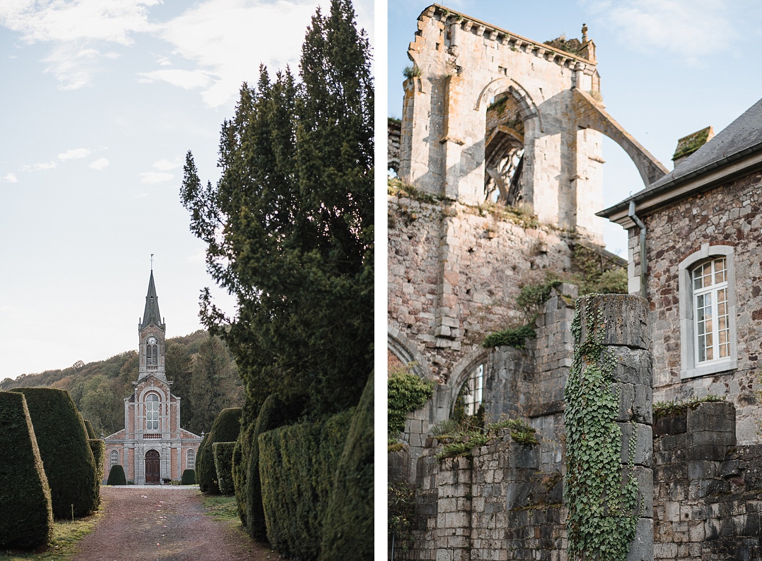 Randonnée autour de l'Abbaye d'Aulne 1