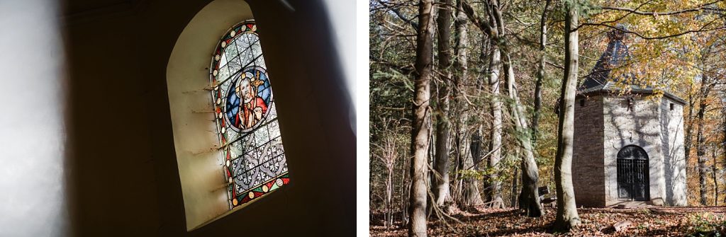 Malmedy totemus Ardennes Belgique Randonnée famille le calvaire 